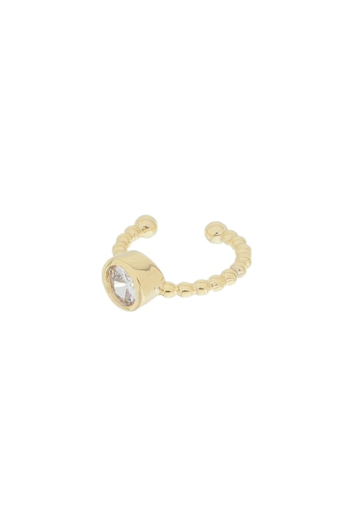 PIERCING FAKE COM ZIRCÔNIA CRISTAL NO OURO BM1273-O PIERCING FAKE COM ZIRCÔNIA CRISTAL NO OURO BM1273-O
