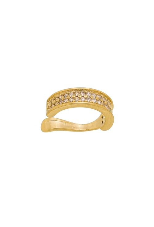 PIERCING FAKE CRAVEJADO NO OURO BM875-O