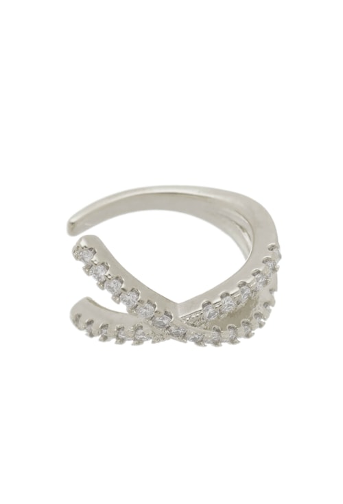 PIERCING FAKE CRUZADO CRAVEJADO NO RÓDIO BM575-R