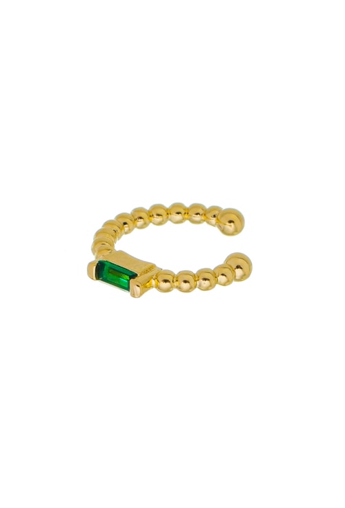 PIERCING FAKE DE BOLINHA COM PEDRA ESMERALDA BM1178-O PIERCING FAKE DE BOLINHA COM PEDRA ESMERALDA BM1178-O