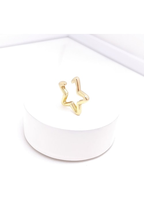 PIERCING FAKE DE ESTRELA NO OURO BM394-O