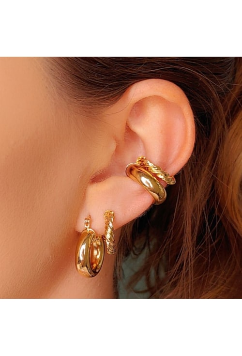 PIERCING FAKE DE TUBO TORCIDO BM237-O