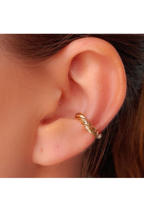 PIERCING FAKE DE TUBO TORCIDO BM237-O