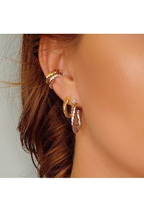 PIERCING FAKE DE TUBO TORCIDO BM237-R