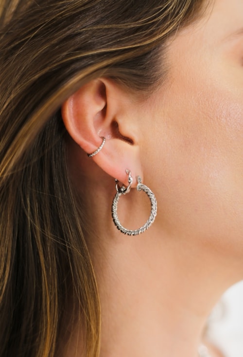 PIERCING FAKE DE TUBOS TORCIDOS BM345-R