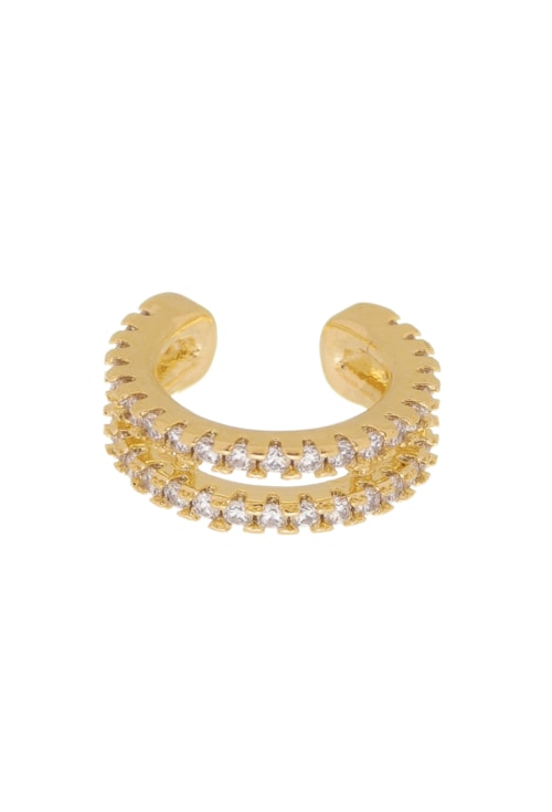 PIERCING FAKE DUPLO CRAVEJADO BM277-O