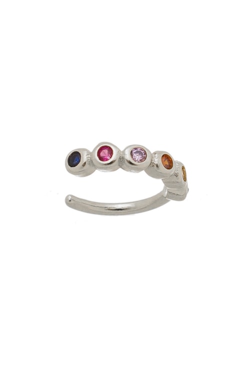 PIERCING FAKE FILEIRA COLORIDA BM1030-R
