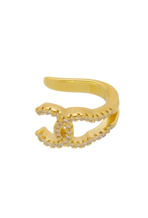 PIERCING FAKE INSPIRAÇÃO CRAVEJADO NO OURO BM570-O PIERCING FAKE INSPIRAÇÃO CRAVEJADO NO OURO BM570-O