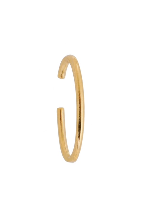PIERCING FAKE OVAL SLIM NO OURO BM812-O