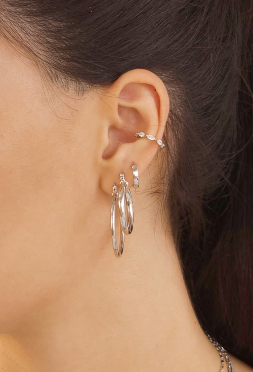 PIERCING FAKE PEDRAS NAVETE BM151-R PIERCING FAKE PEDRAS NAVETE BM151-R