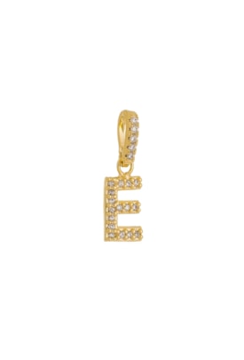 Produto PINGENTE DE LETRA CRAVEJADO NO OURO CO352-O