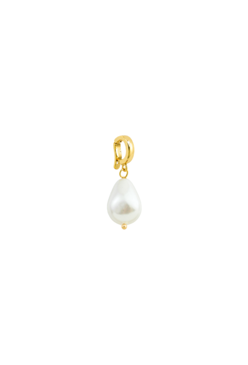 Pingente Gota com Pérola Shell Banhado a Ouro 18k PG204-O