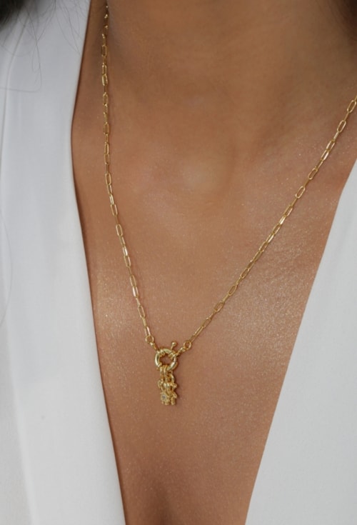 PINGENTE MENINO DELICADO OURO 18K PG170-O