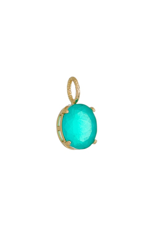 PINGENTE OVAL COM PEDRA TURMALINA LEITOSA CO500-O PINGENTE OVAL COM PEDRA TURMALINA LEITOSA CO500-O