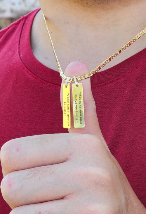 PINGENTE UNITÁRIO PERSONALIZADO COM FRASE PP078-O PINGENTE UNITÁRIO PERSONALIZADO COM FRASE PP078-O