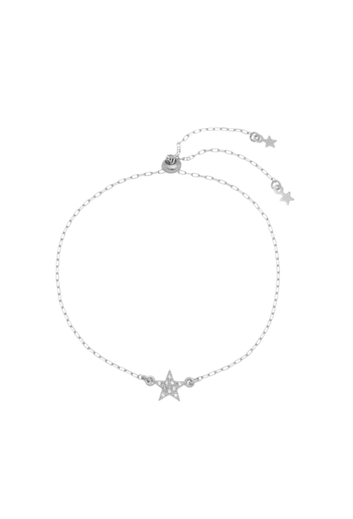PULSEIRA AJUSTÁVEL COM ESTRELA E ZIRCÔNIAS PM095-R PULSEIRA AJUSTÁVEL COM ESTRELA E ZIRCÔNIAS PM095-R