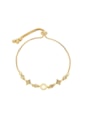 PULSEIRA AJUSTÁVEL CRAVEJADA COM ZIRCÔNIAS PM473-O