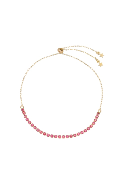PULSEIRA AJUSTÁVEL RIVIERA RUBELITA OURO PM080-O PULSEIRA AJUSTÁVEL RIVIERA RUBELITA OURO PM080-O