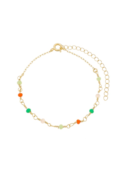 PULSEIRA COM CRISTAIS COLORS PM105-O