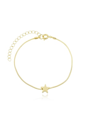 Produto PULSEIRA COM ESTRELA PASSANTE NO OURO PM209-O