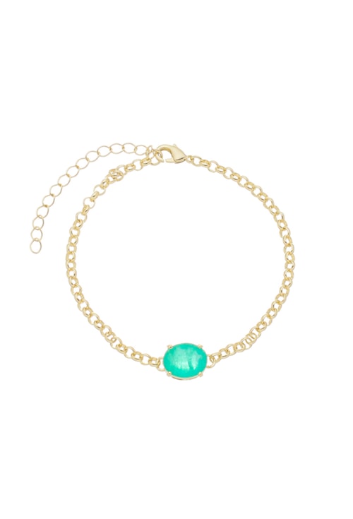 PULSEIRA COM PEDRA FUSION OVAL TURMALINA PM183-O PULSEIRA COM PEDRA FUSION OVAL TURMALINA PM183-O
