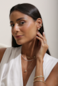 PULSEIRA COM PLACAS E ZIRCÔNIAS BANHADA A OURO PM637-O