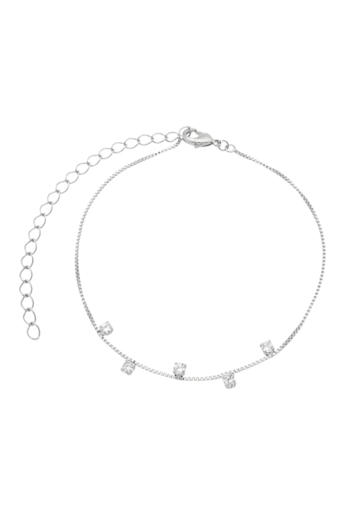 PULSEIRA COM ZIRCÔNIAS CRISTAL NO RÓDIO PM106-R PULSEIRA COM ZIRCÔNIAS CRISTAL NO RÓDIO PM106-R