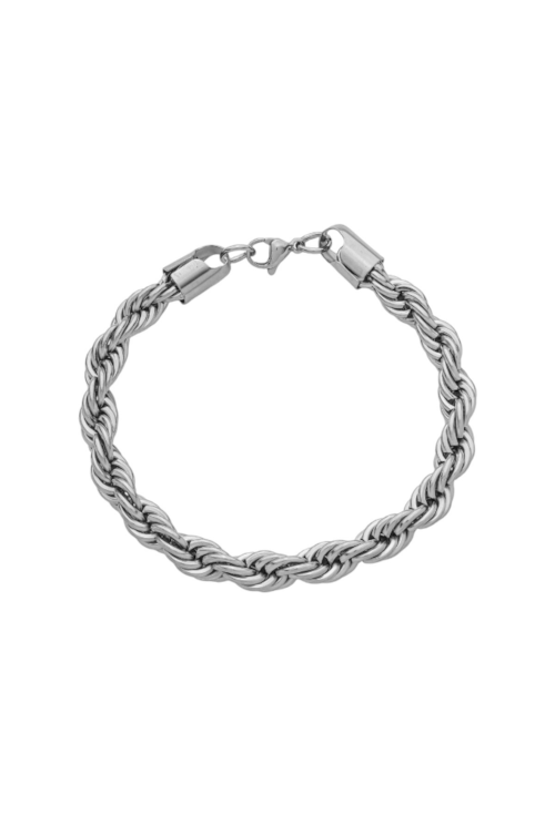 PULSEIRA CORDÃO BAIANO AÇO INOX PM457-R