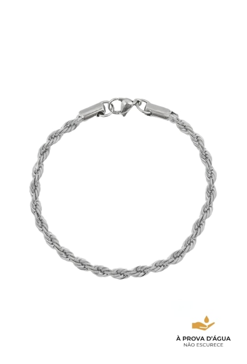 PULSEIRA CORDÃO BAIANO INOX PM355-A