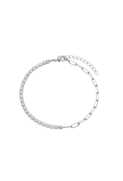 PULSEIRA CORRENTE E RIVIERA NO RÓDIO PM078-R PULSEIRA CORRENTE E RIVIERA NO RÓDIO PM078-R