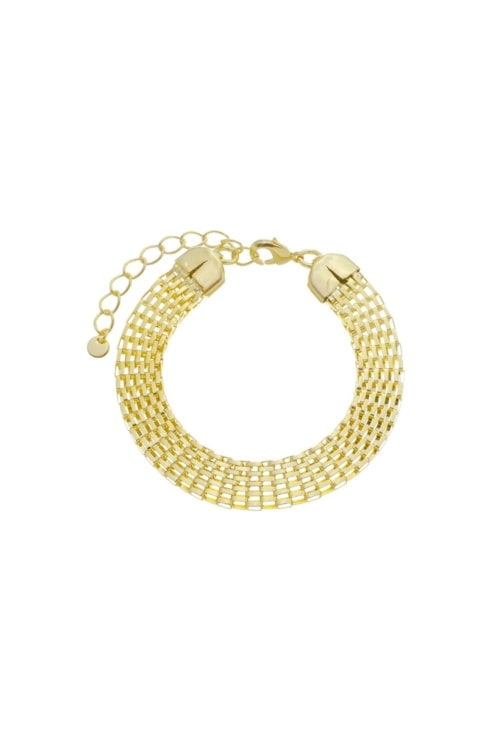 PULSEIRA CORRENTE ESTEIRA M NO OURO PM320-O PULSEIRA CORRENTE ESTEIRA M NO OURO PM320-O