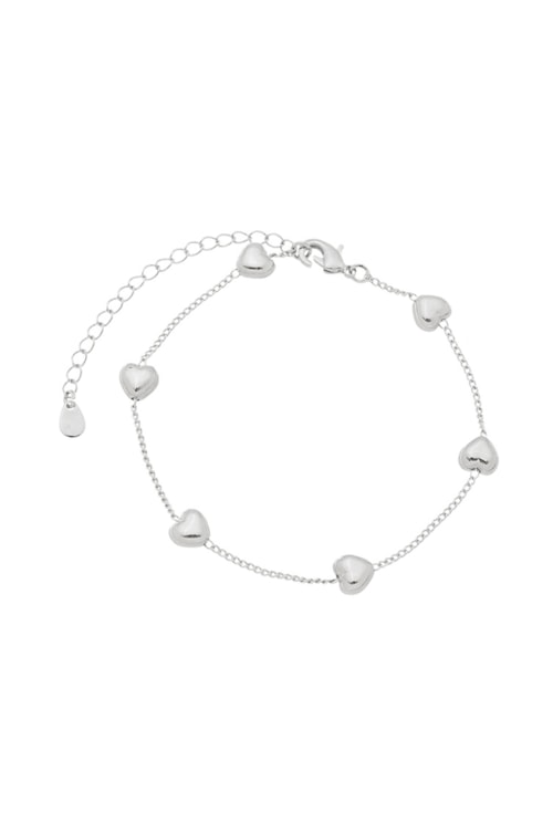 PULSEIRA DE CORAÇÕES NO OURO PM139-R