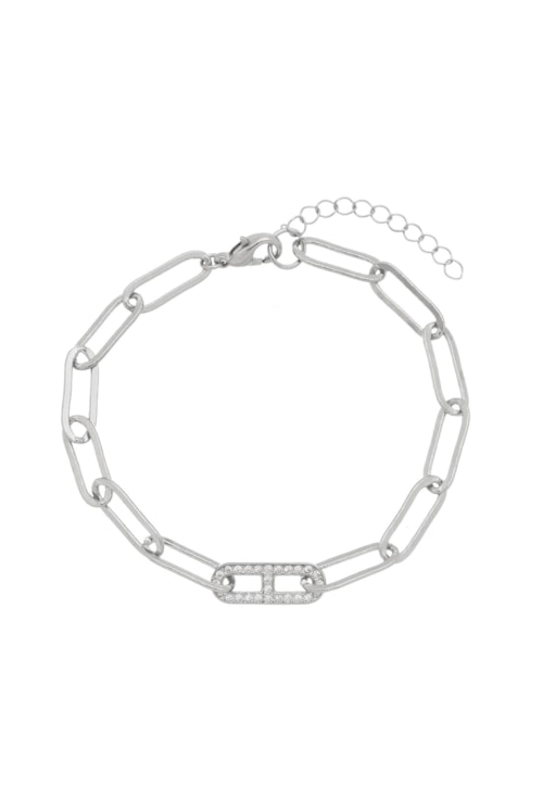 PULSEIRA DE ELOS CRAVEJADA PM091-R