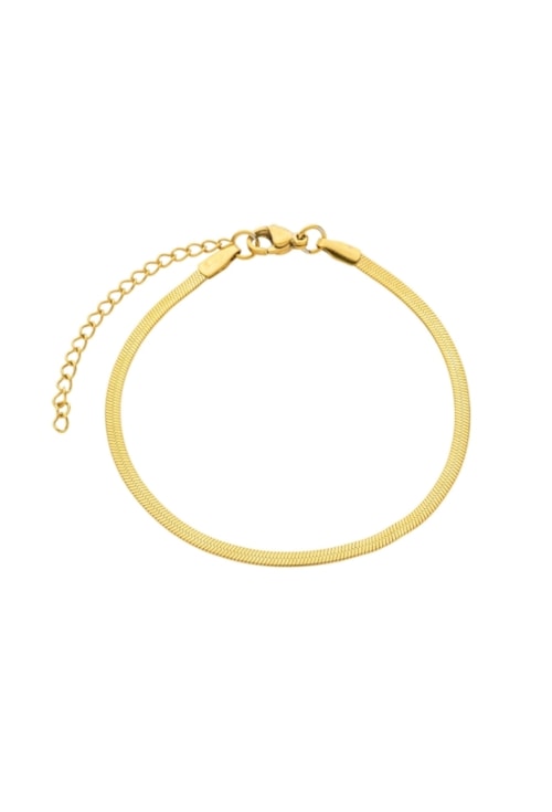 PULSEIRA DE FITA INOX DOURADO PM469-AD