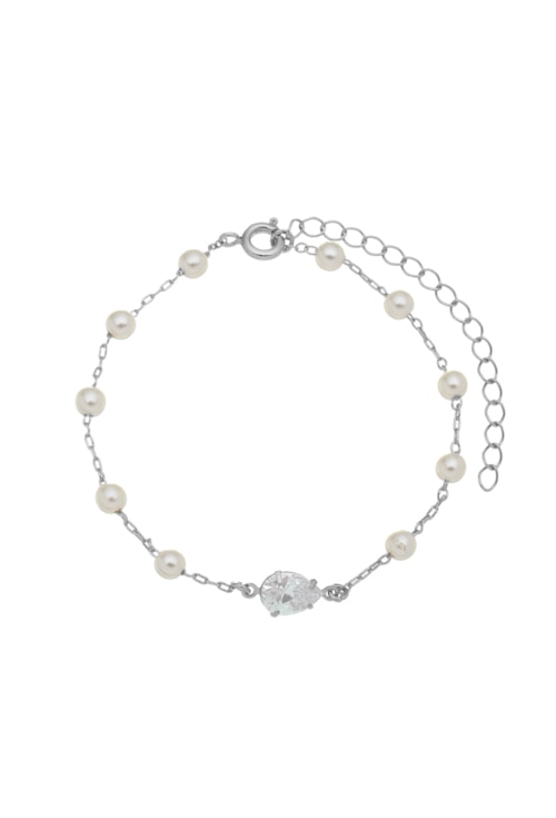 PULSEIRA DE GOTA CRISTAL COM PÉROLA PM170-R