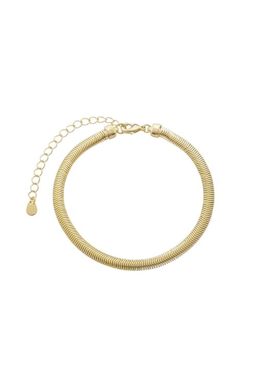 PULSEIRA DE MALHA FIO ALEMÃO NO OURO PM221-O PULSEIRA DE MALHA FIO ALEMÃO NO OURO PM221-O