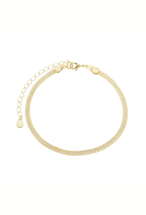 PULSEIRA DE MALHA TEXTURIZADA NO OURO M PM338-O PULSEIRA DE MALHA TEXTURIZADA NO OURO M PM338-O