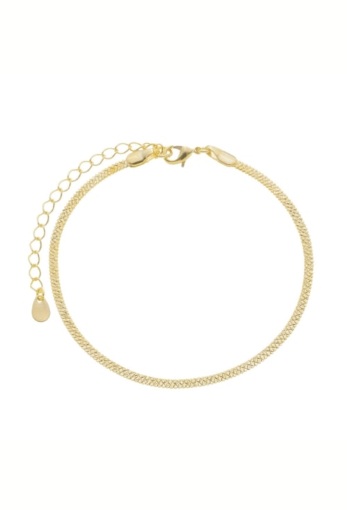 PULSEIRA DE MALHA TEXTURIZADA NO OURO P PM339-O