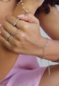 PULSEIRA DE MÃO ELO CORAÇÃO NO RÓDIO PM494-R