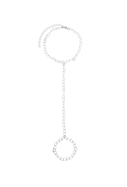 PULSEIRA DE MÃO ELO CORAÇÃO NO RÓDIO PM494-R