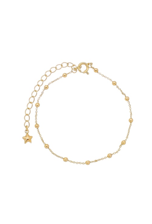 PULSEIRA DE MINI BOLINHAS NO OURO PM030-O