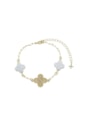 PULSEIRA DE TREVO PEROLADO PM246-O