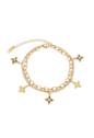 PULSEIRA DUPLA INSPIRAÇÃO AÇO INOX DOURADO PM463-O