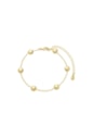 PULSEIRA ESFERAS DELICADA NO OURO PM497-O