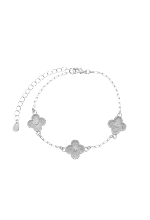 PULSEIRA INSPIRAÇÃO DE TREVO COM ZIRCÔNIAS PM374-R