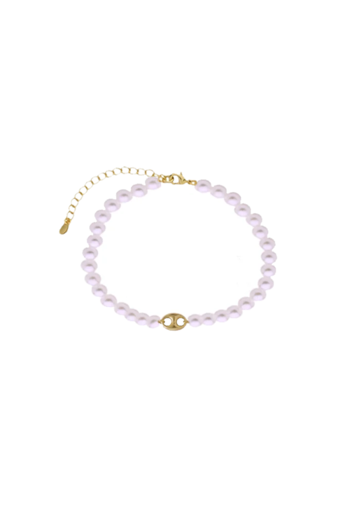 PULSEIRA INSPIRAÇÃO LACRE COM PÉROLAS PM431-O PULSEIRA INSPIRAÇÃO LACRE COM PÉROLAS PM431-O