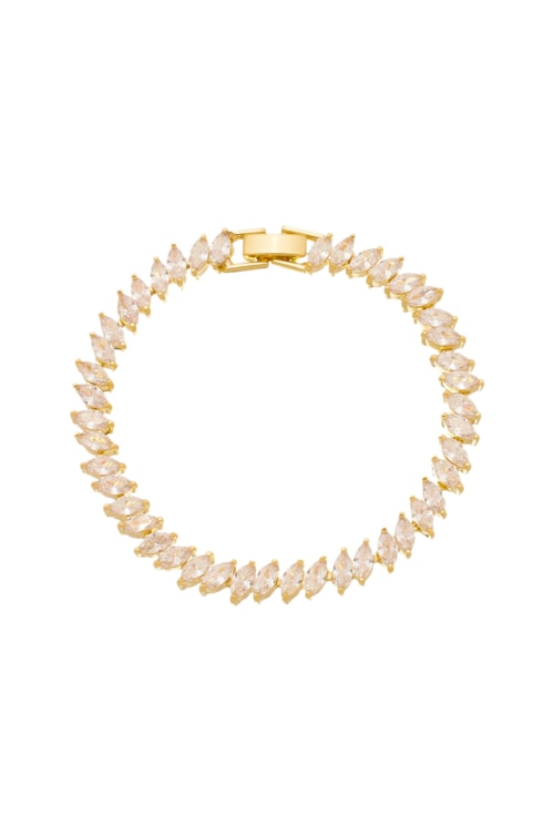 PULSEIRA LUXO RIVIERA NAVETE CRISTAL PM121-O