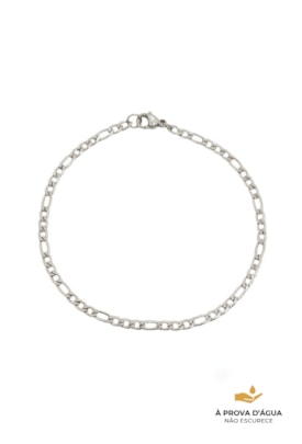 Produto PULSEIRA MASCULINA FÍGARO DE ELOS INOX PM357-A