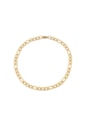 PULSEIRA MASCULINA FÍGARO INOX DOURADO PM470-O