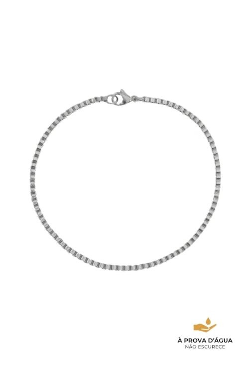 PULSEIRA MASCULINA VENEZIANA EM INOX PM359-A